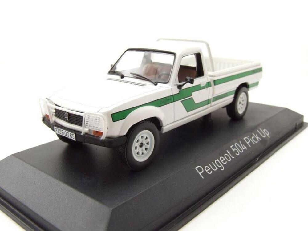 Norev Peugeot 504 Pick Up 4x4 Dangel 1985 white