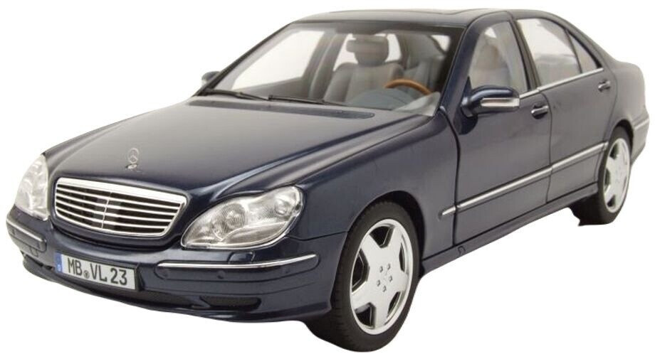 Norev Mercedes S-Klasse S55 AMG W220 2000 dark blue metallic