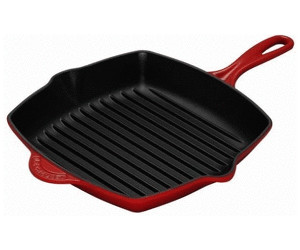 Le Creuset Gusseisen Grillpfanne 20 X 20 Cm Kirschrot Ab 85 04 Preisvergleich Bei Idealo De
