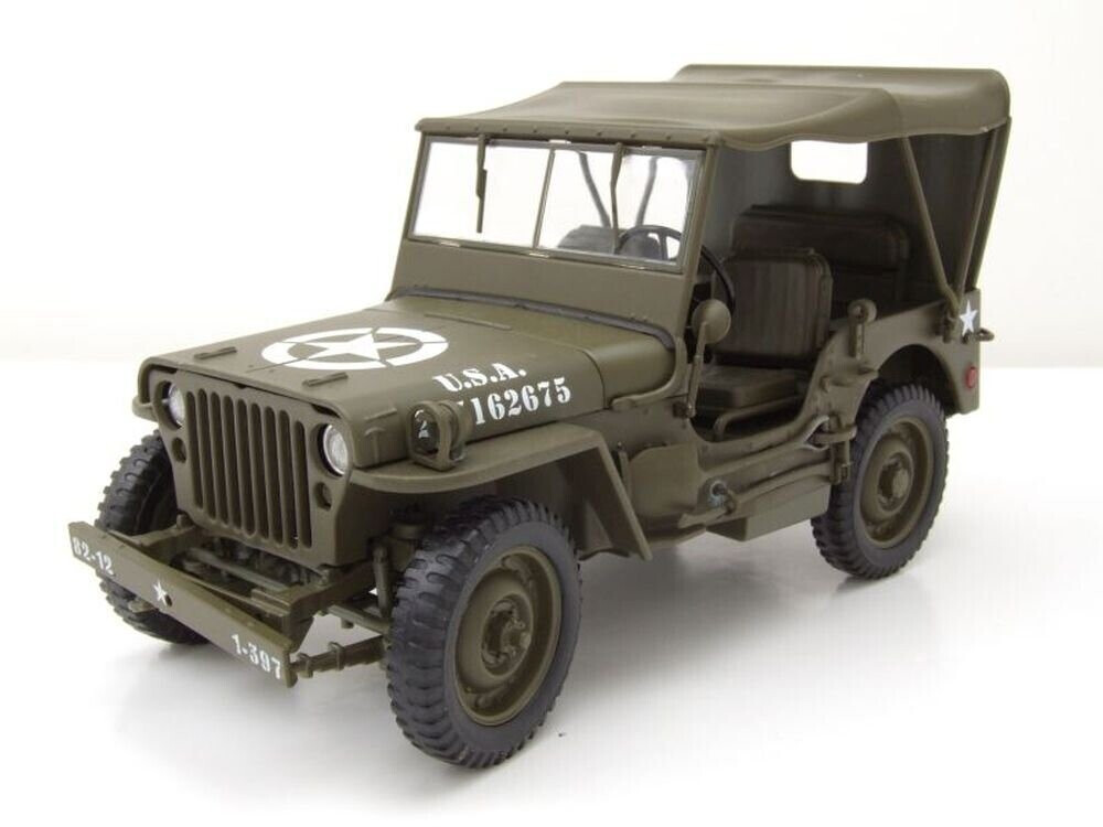 WELLY Willys Jeep geschlossen US Army Militär 1941 olivegreen
