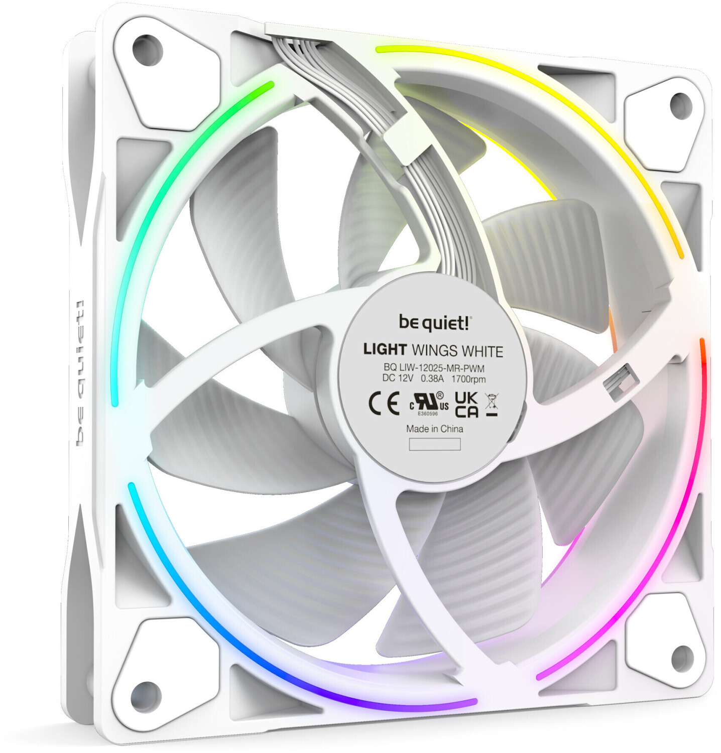 be quiet! Light Wings White PWM 120mm Triple-Pack ab 59,19 €