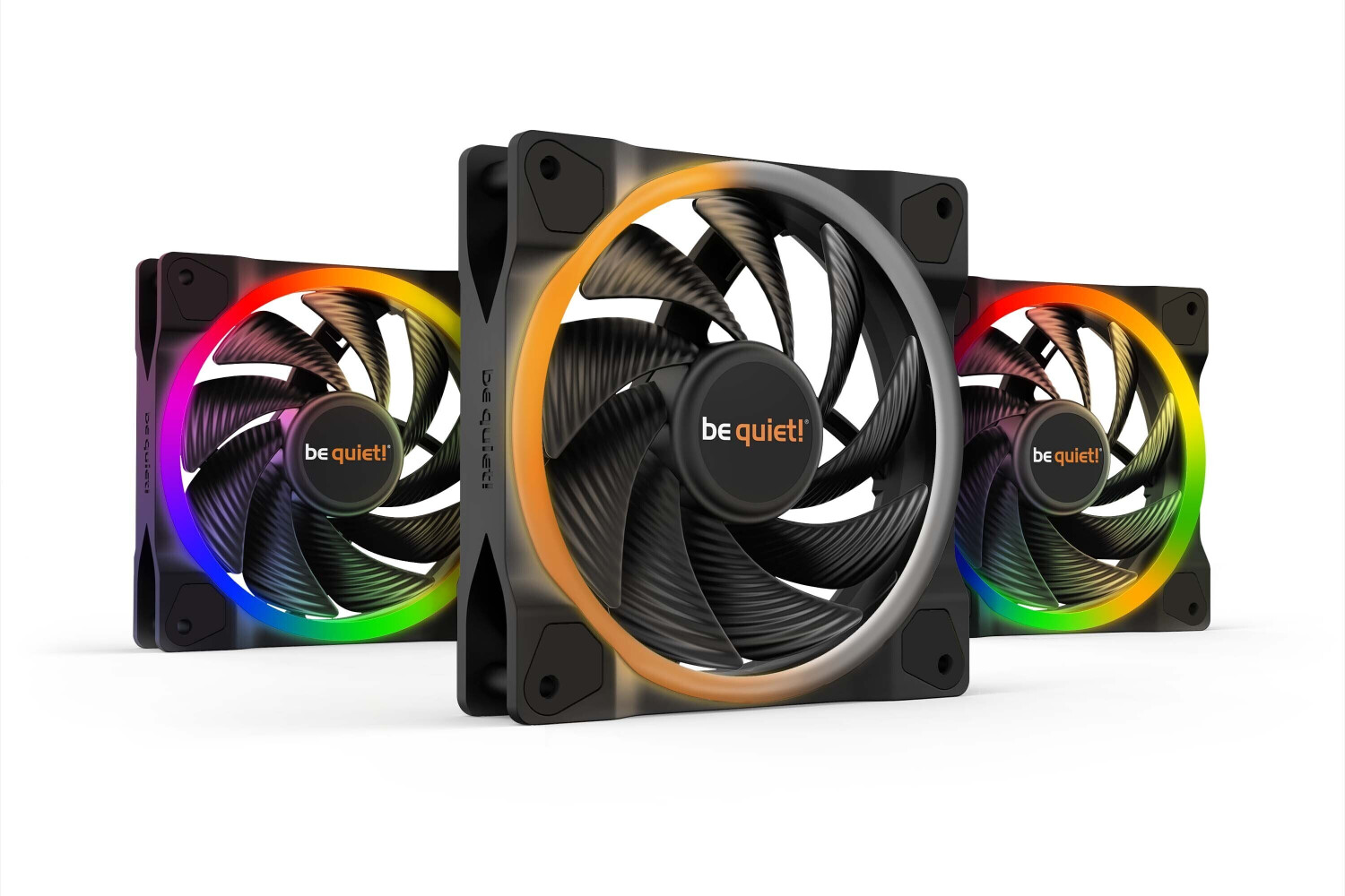 be quiet! Light Wings PWM high-speed 120mm Triple-Pack