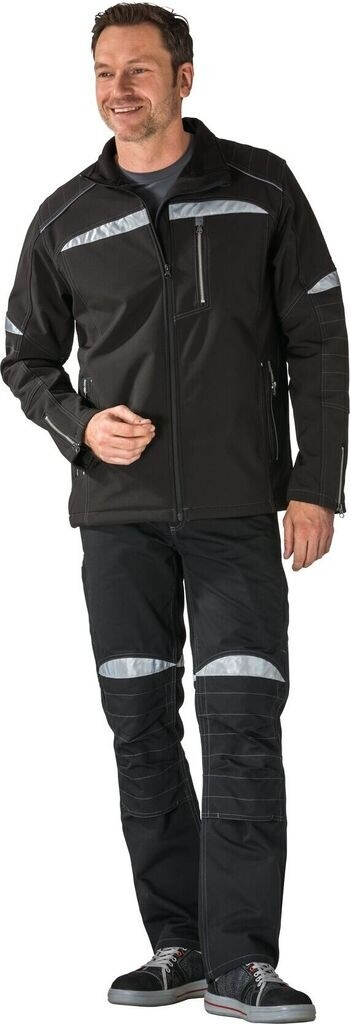 Planam Softshelljacke DuraWork schwarz/grau