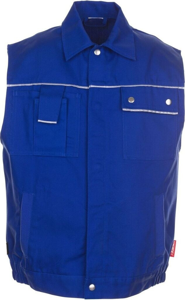Planam Weste Canvas 320 kornblau/kornblau