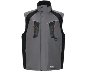 Planam Weste Outdoor Space grau/schwarz
