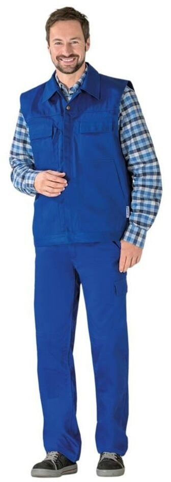 Planam Weste Tristep kornblau