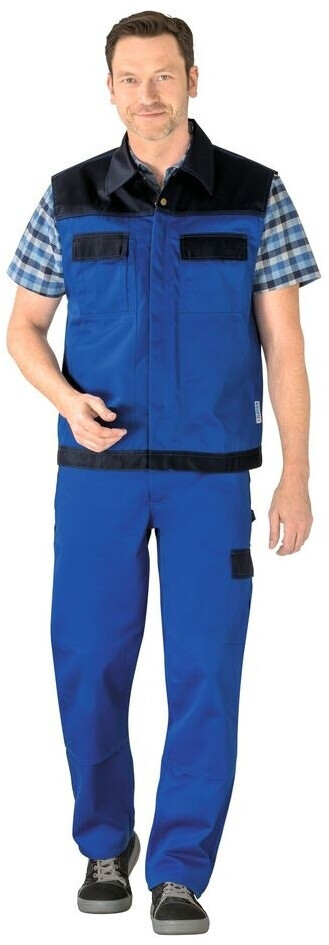 Planam Weste Tristep kornblau/marine