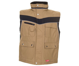 Planam Winterweste Plaline sand/schwarz