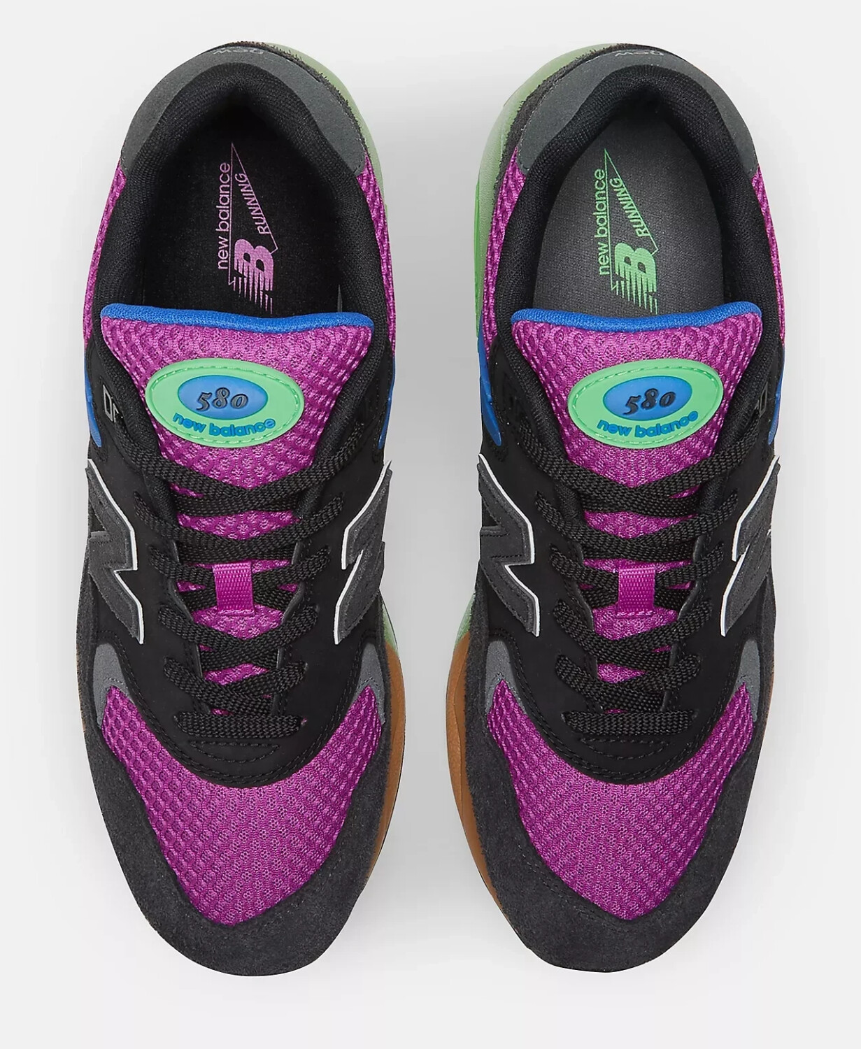 New balance 580 womens purple 2025