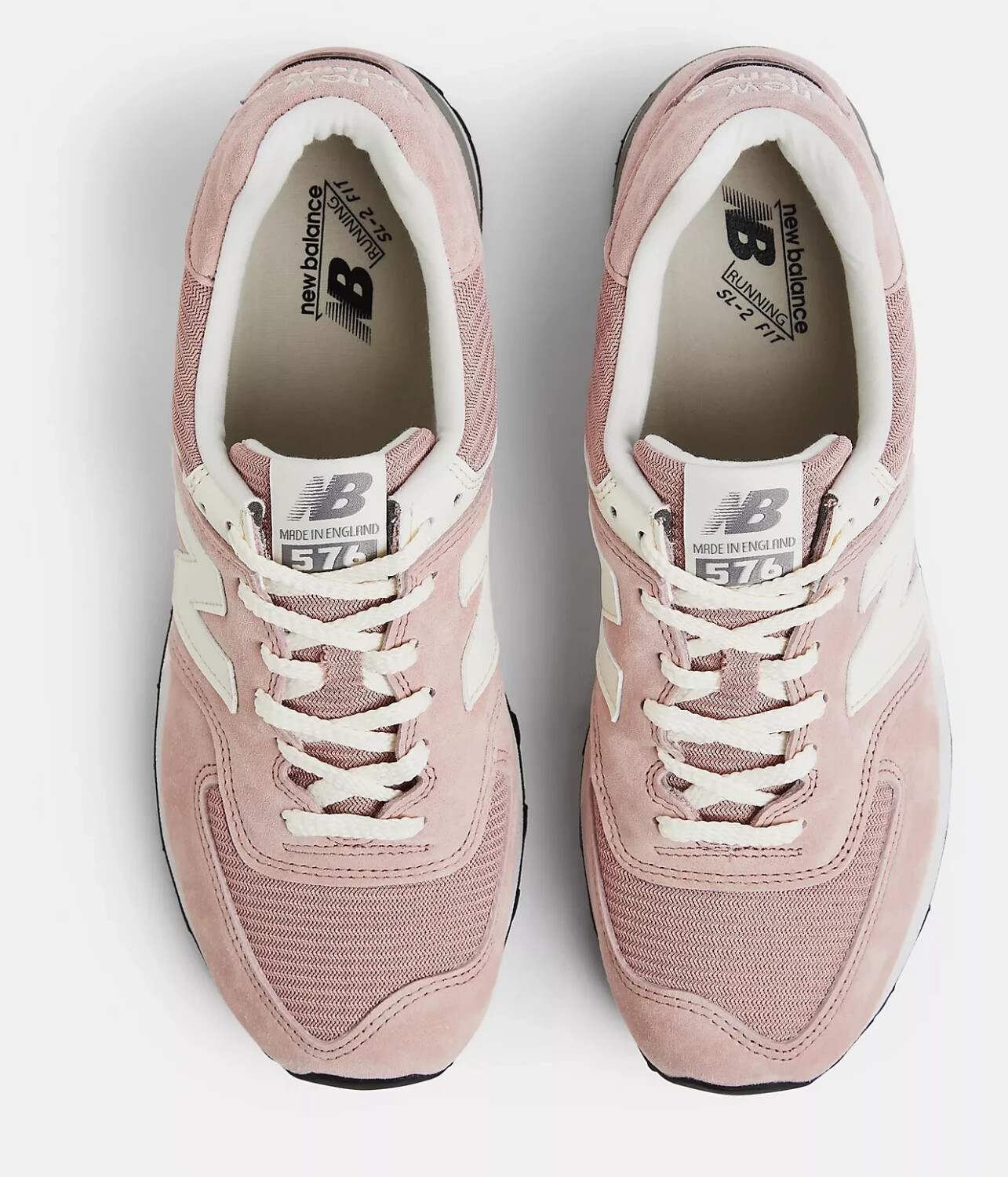 Buy New Balance 576 Made in UK Pale Mauve Coconut Milk Whisper