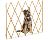 Barrière chien extensible 30 à 150 cm barrière bois treillis