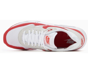 Womens red best sale and white nikes