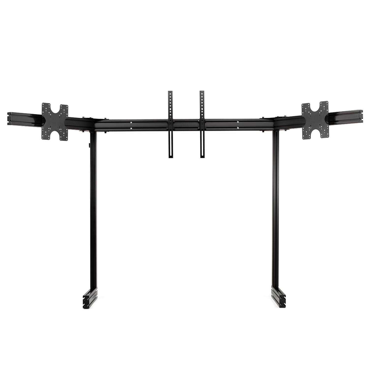 Next Level Racing Elite Freestanding Triple Monitor Stand Black Edition