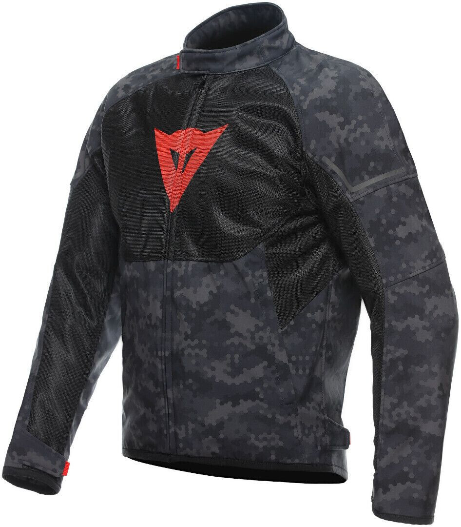 Dainese Blouson Ignite Air gris camouflage/noir/rouge