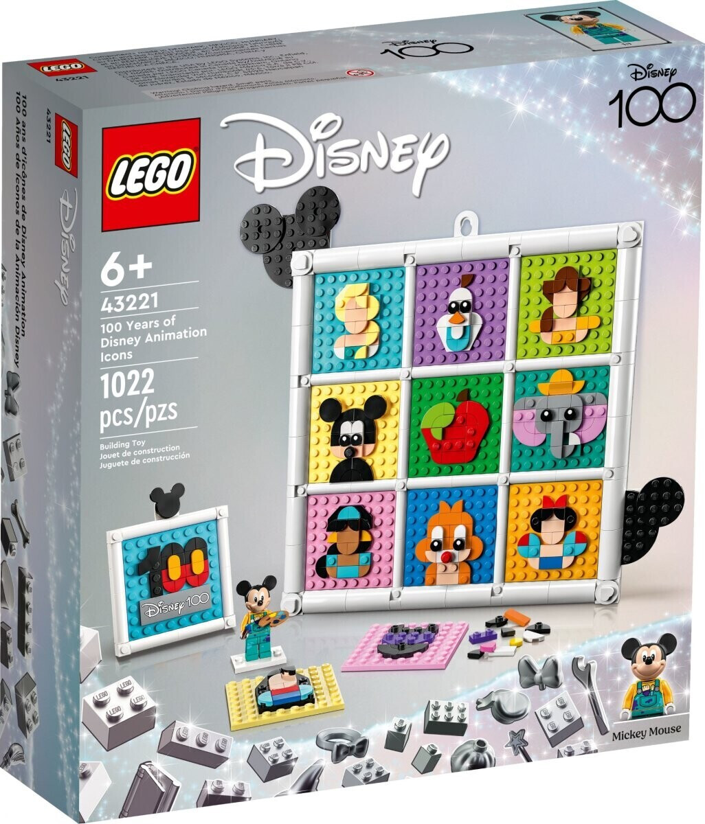 LEGO Disney 100 ans d'icônes Disney (43221)