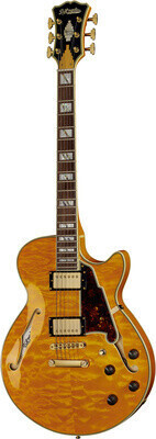 D'Angelico Excel SS XT Vintage Vintage Natural Quilt