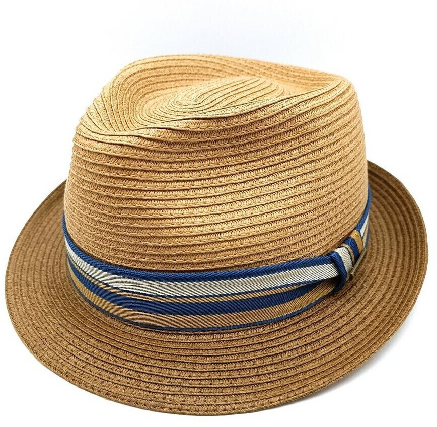 Stetson Licano Toyo Trilby Strwa Hats (1238551) brown