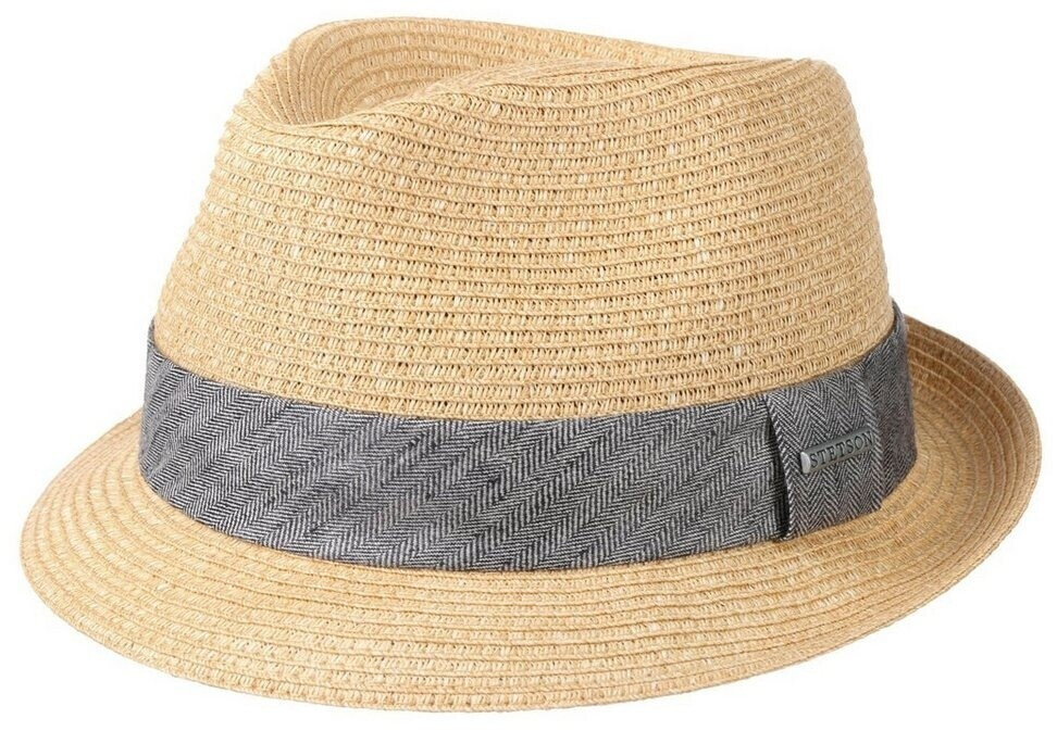 Stetson Reidton Toyo Sommer Trilby Bortenhat (1238534) beige/brown/white