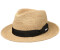 Stetson Fedora Crochet Straw hat (2138502) beige/brown/white