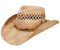 Stetson Arango Western Raffia Straw hat-Multicolor (3698521) beige/brown/white