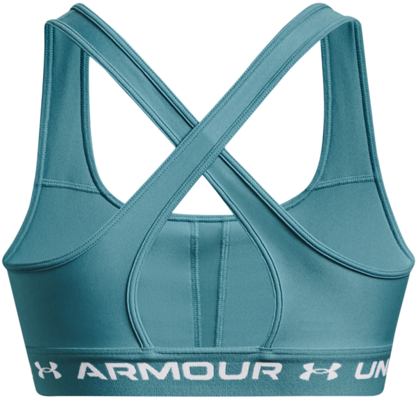 Buy Under Armour Crossback Mid Bra (1361034) glacier blue from £16.00  (Today) – Best Deals on