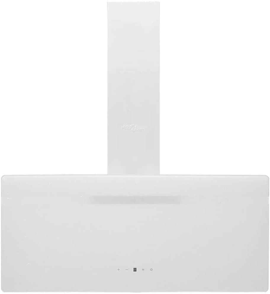 vidaXL Tempered Glass Cooker Hood 90 (51674) WH