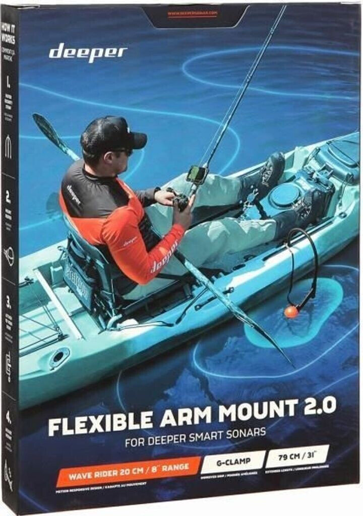 Deeper Sonar Flexible Arm Mount 2.0