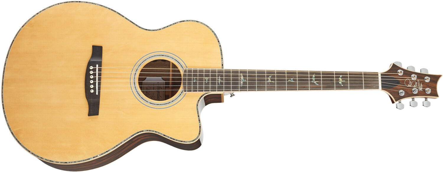 Photos - Acoustic Guitar PRS Guitars  SE Angelus AE60E NA Natural 