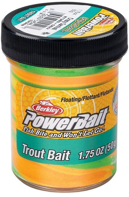 Trout paste berkley powerbait trout bait swirl range