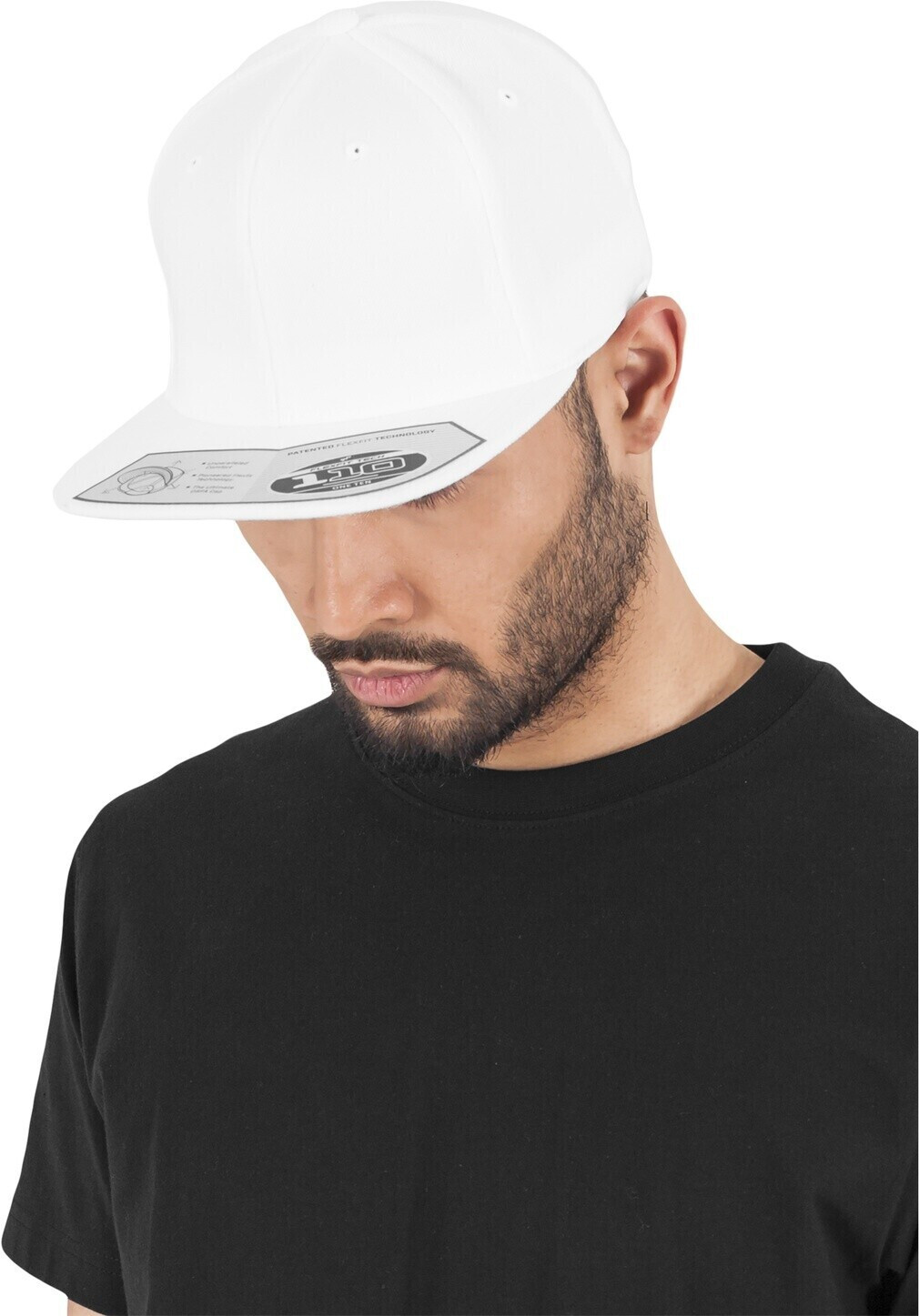 Flexfit 110 Fitted Snapback (110) white