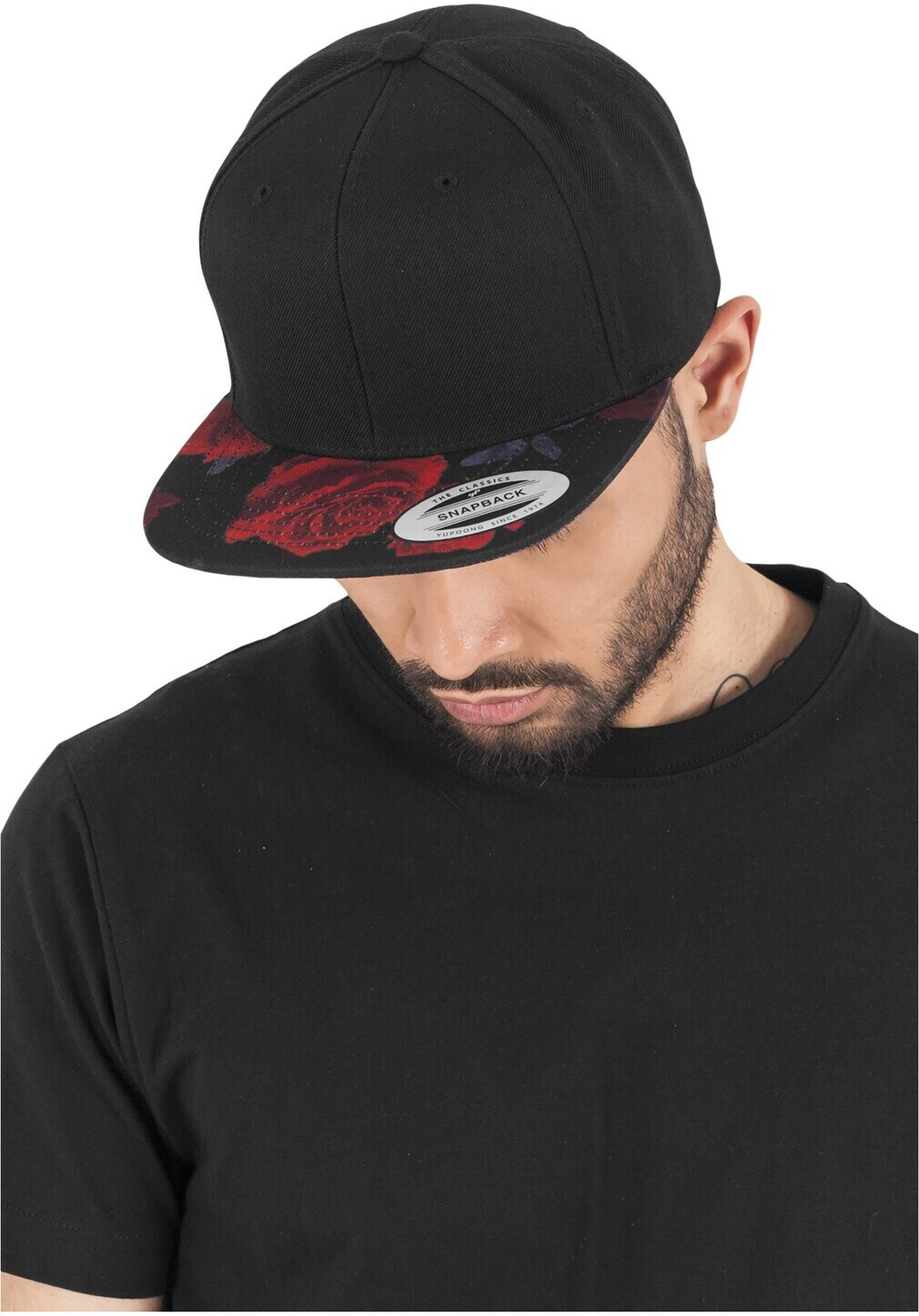 Flexfit Roses Snapback (6089R) black/red