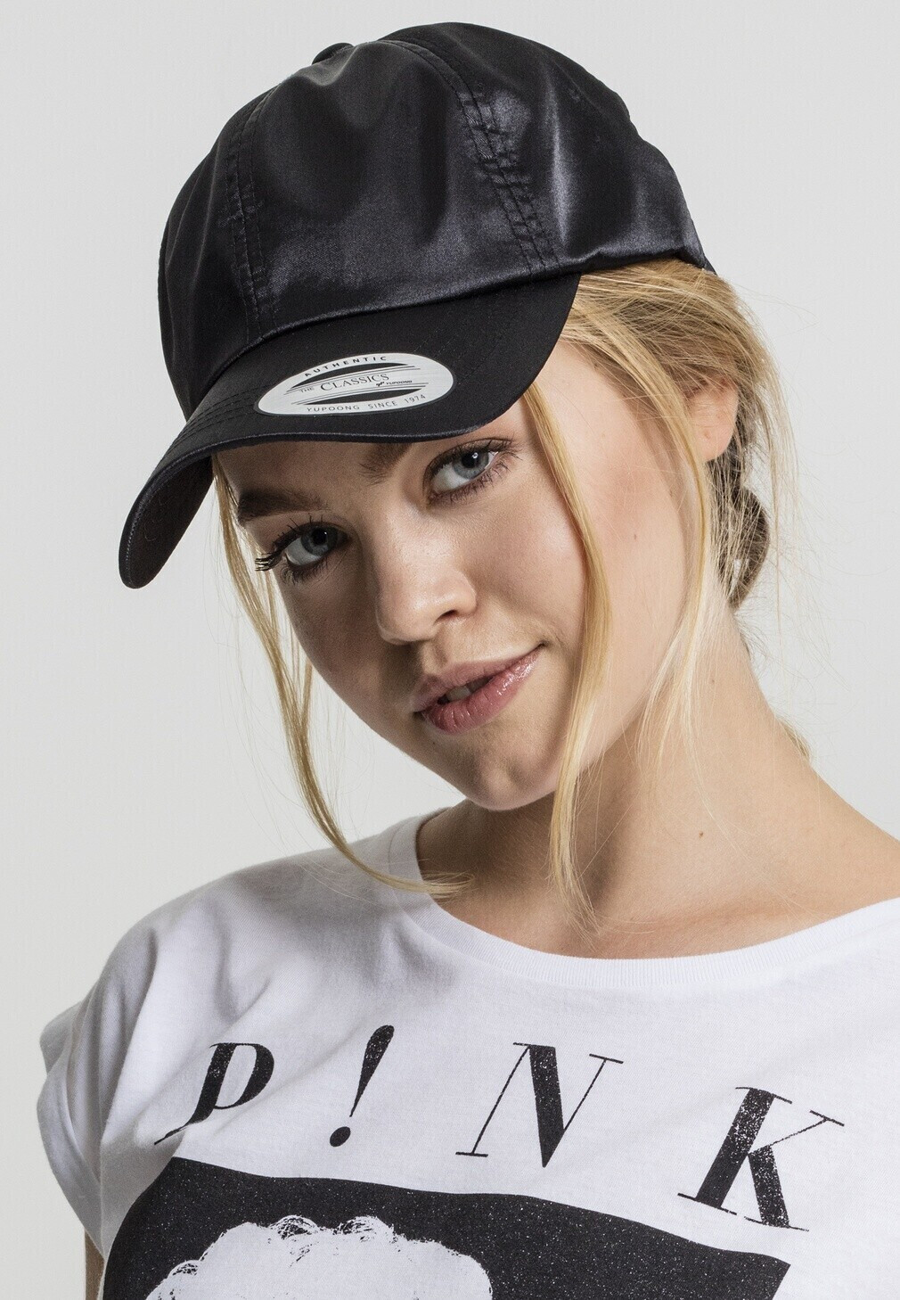 Flexfit Low Profile Satin Cap (6245SC) black