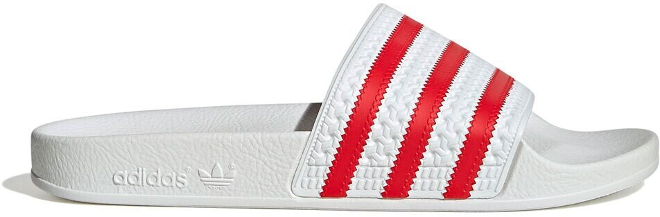 Adidas Adilette Women cloud white/better scarlet/cloud white