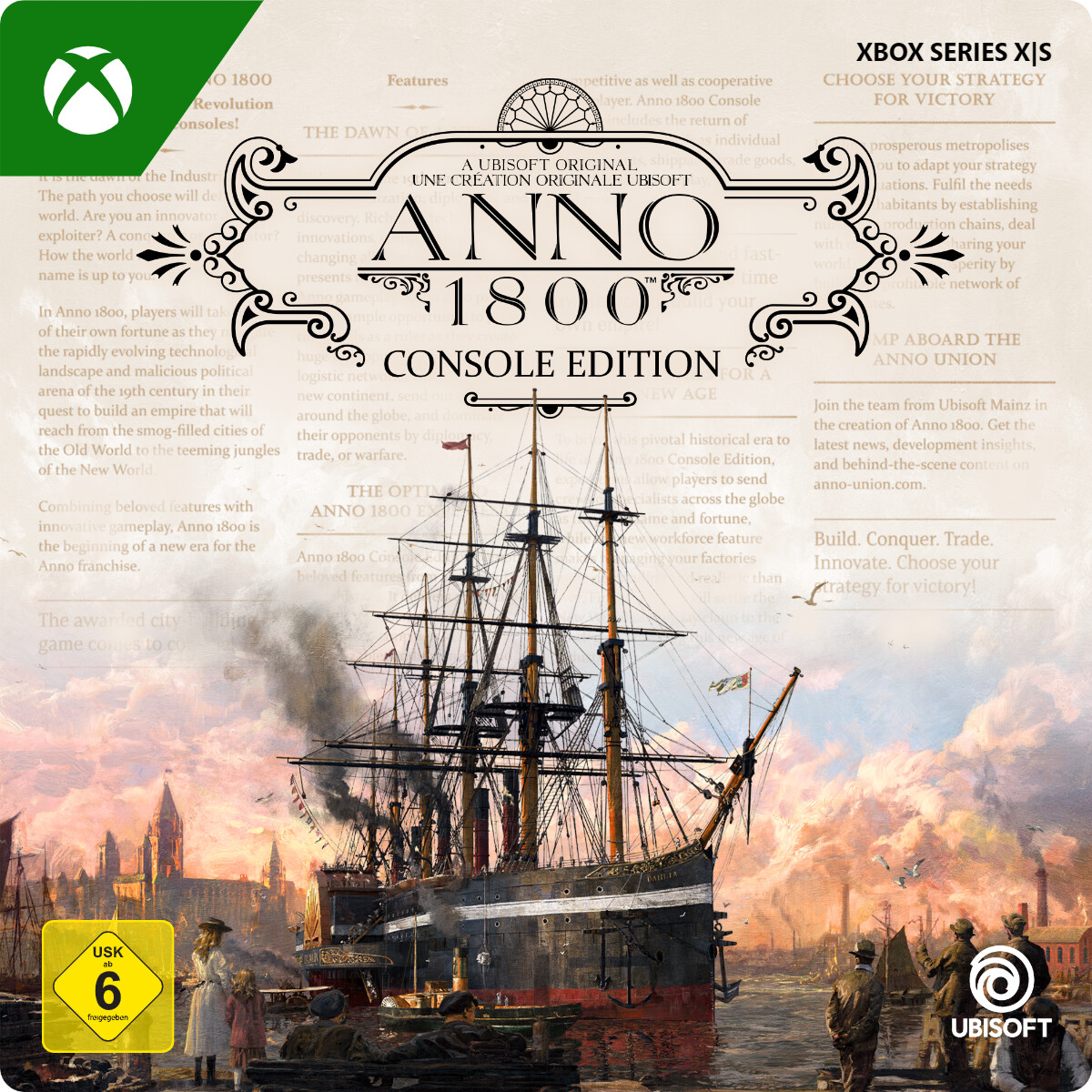 Photos - Game Ubisoft Anno 1800: Console Edition  (Xbox Series X|S)