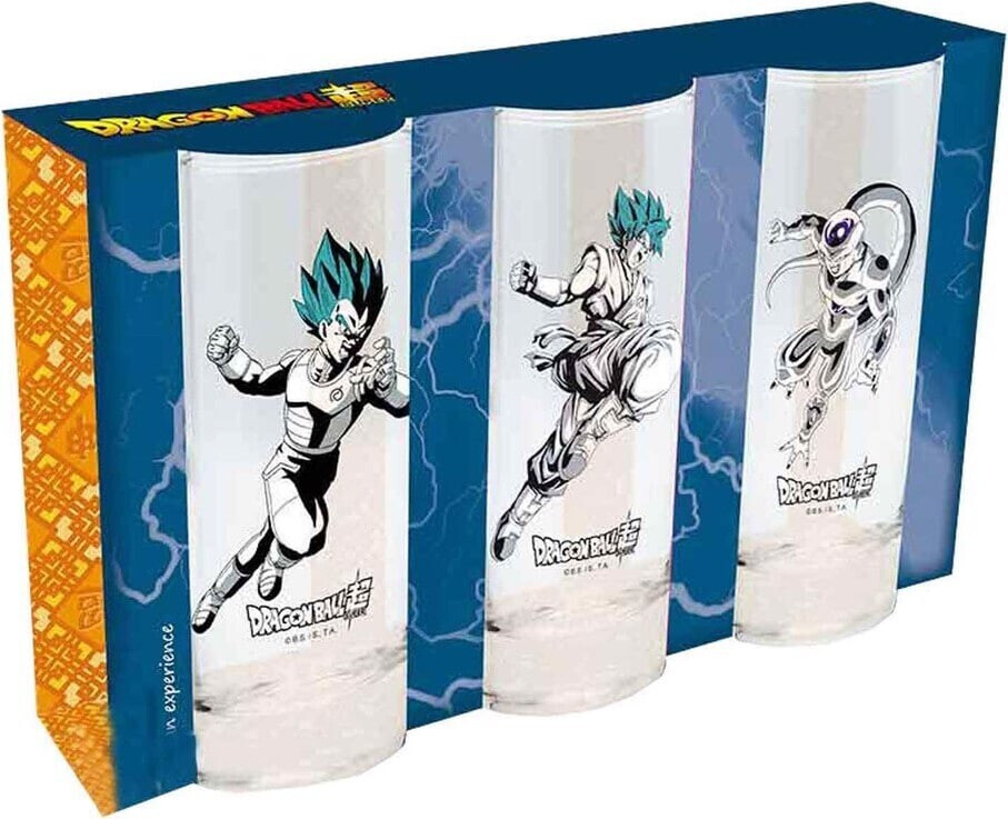 Photos - Glass ABYstyle Bicchieri Dragon Ball Super : 3 Pack , Tumblers, Tr (ax2)