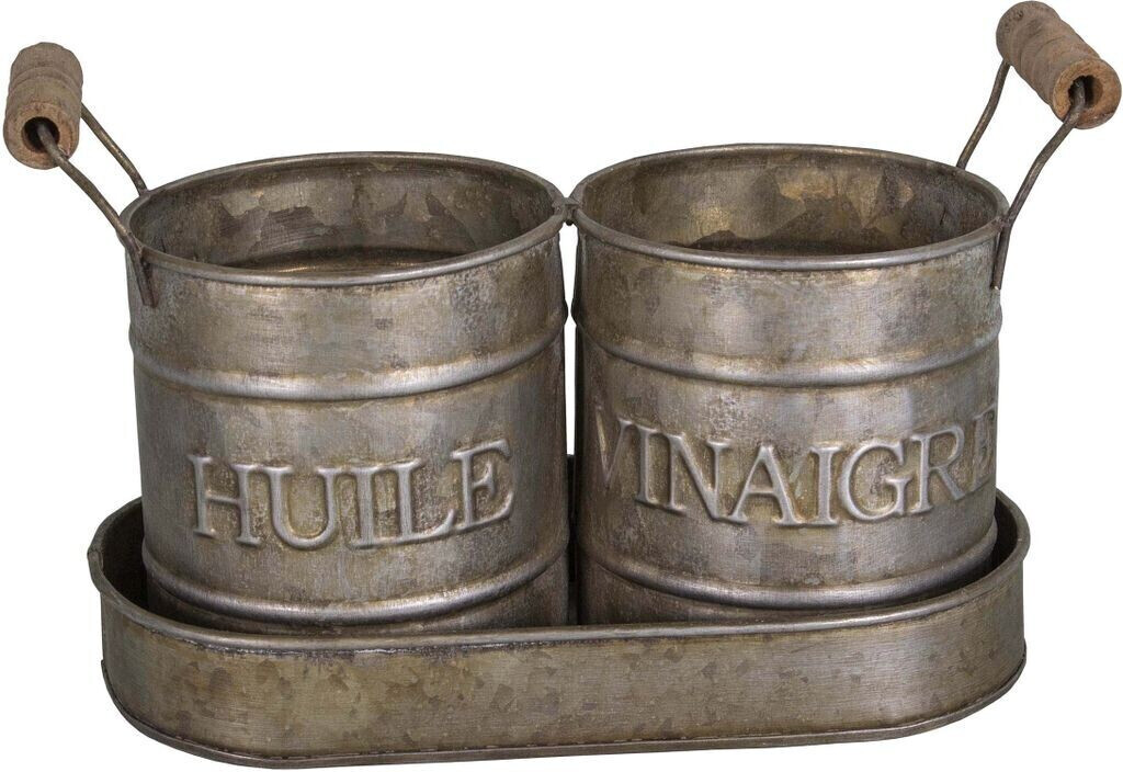 Anticline Zinc Oil and Vinegar Spice Rack