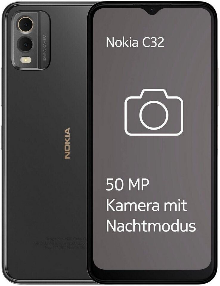 Nokia C32 64 Go noir