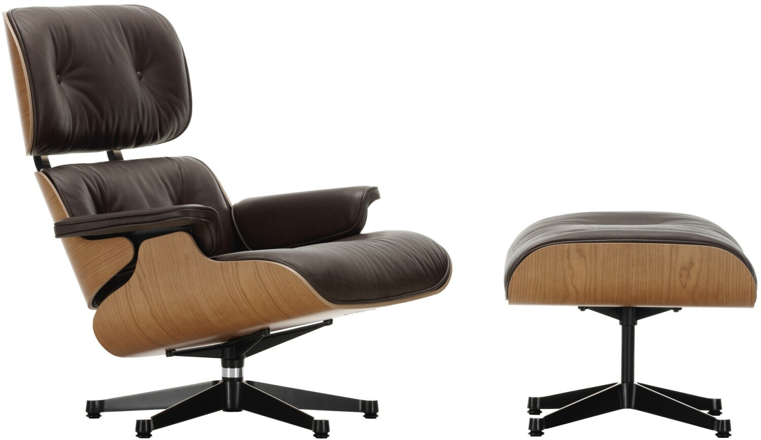 Vitra Lounge Ottoman black