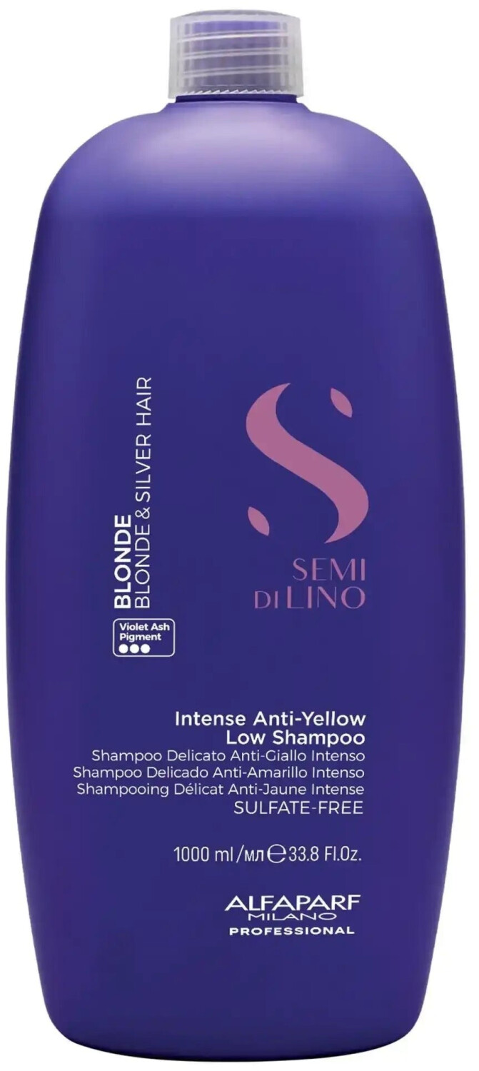 Alfaparf Milano Semi Di Lino Blonde Intense Anti-Yellow Low Shampoo (1000 ml)