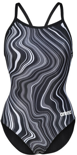 Arena Marbled Challenge Back black/black multi