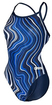 Arena Marbled Challenge Back navy/navy multi
