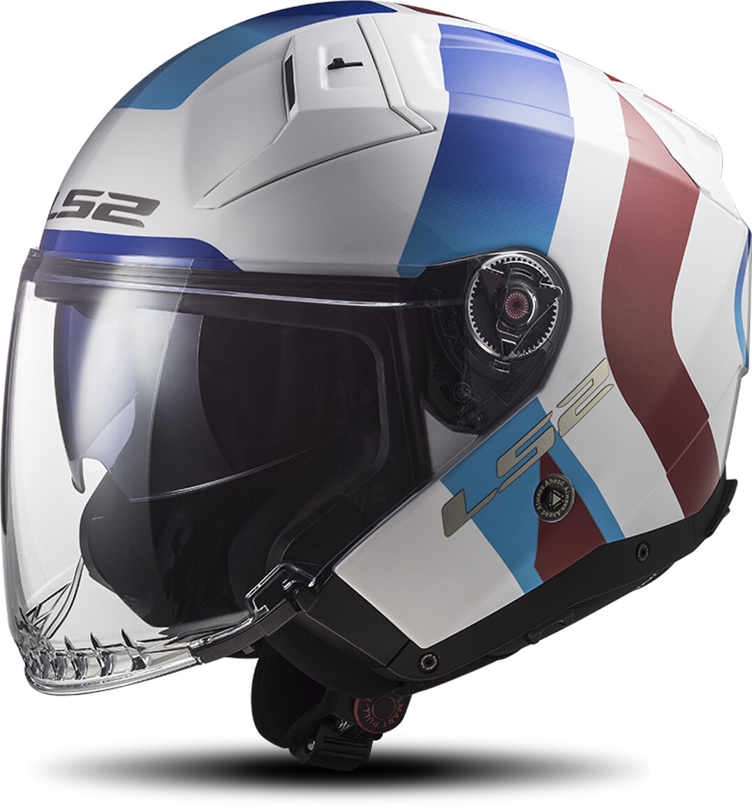 LS2 OF603 Infinity II Special blanc/bleu/rouge