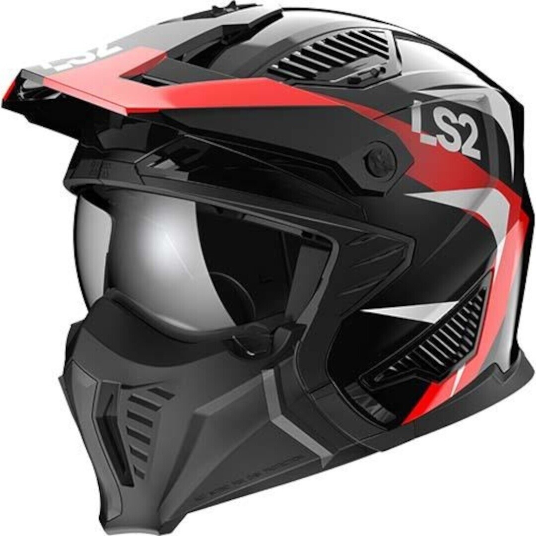 LS2 OF606 Drifter Triality noir/rouge