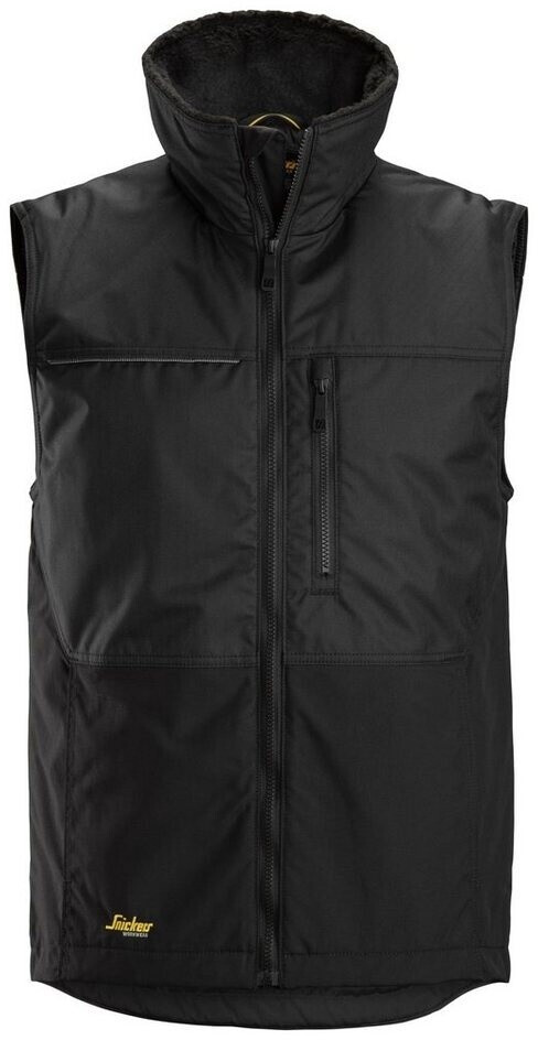 Snickers AllroundWork Winterweste Schwarz