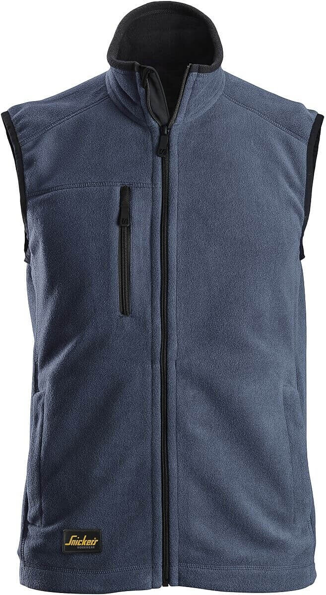 Snickers AllroundWork Polartec Fleece Weste Navy/Schwarz