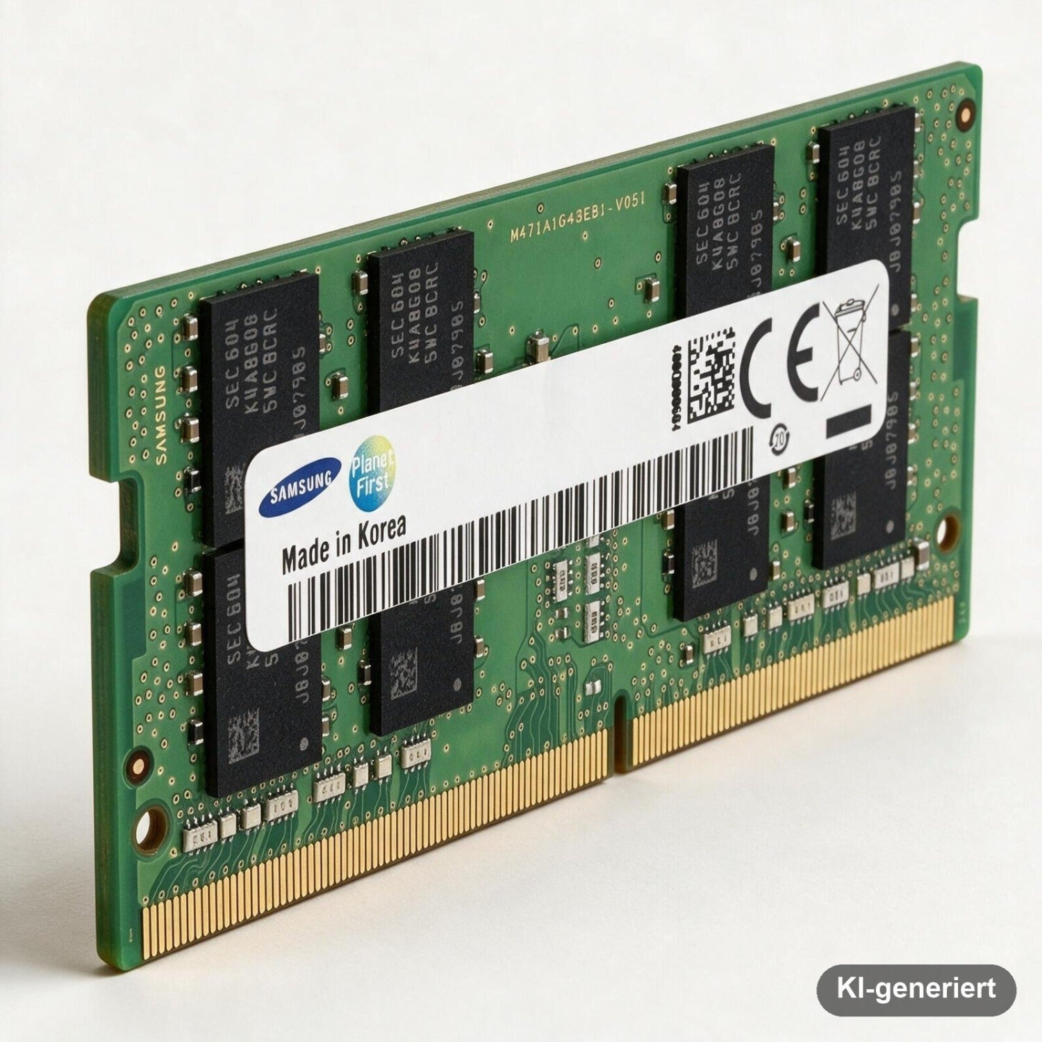 Samsung 8GB SO-DIMM DDR4-3200 (M471A1K43EB1-CWE) ab 61,99