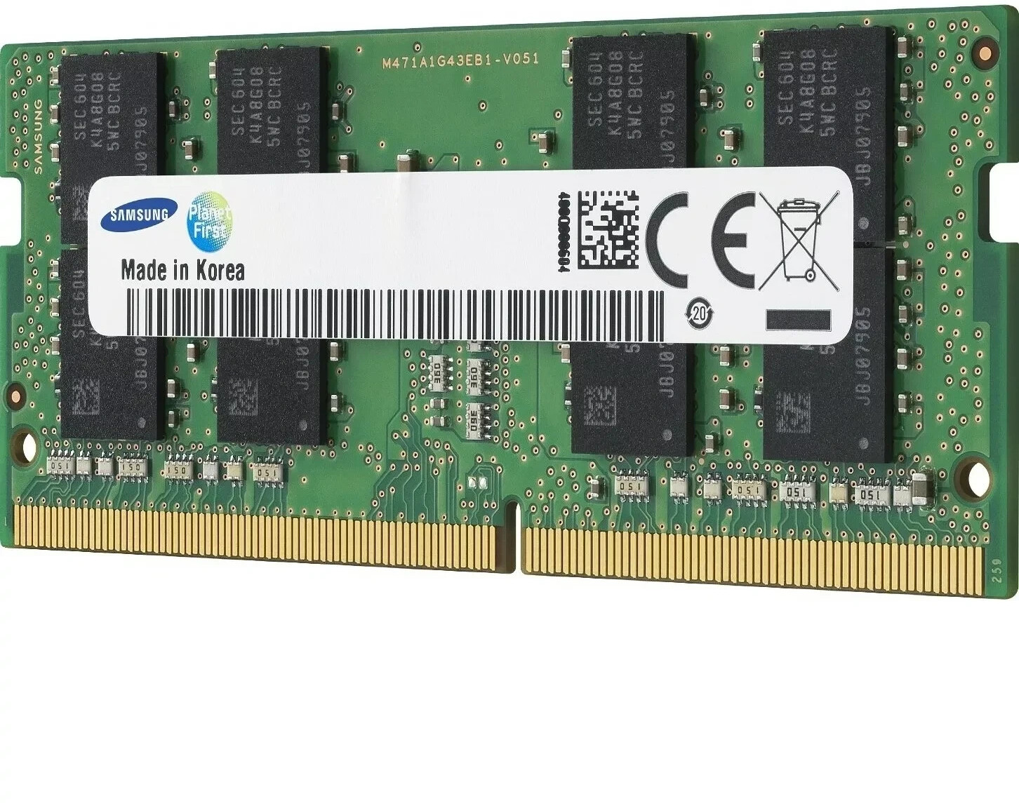 Samsung 8 Go SO-DIMM DDR4-3200 (M471A1K43EB1-CWE)