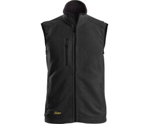 Snickers Workwear AllroundWork Polartec Fleece Weste Stahlgrau/Schwarz