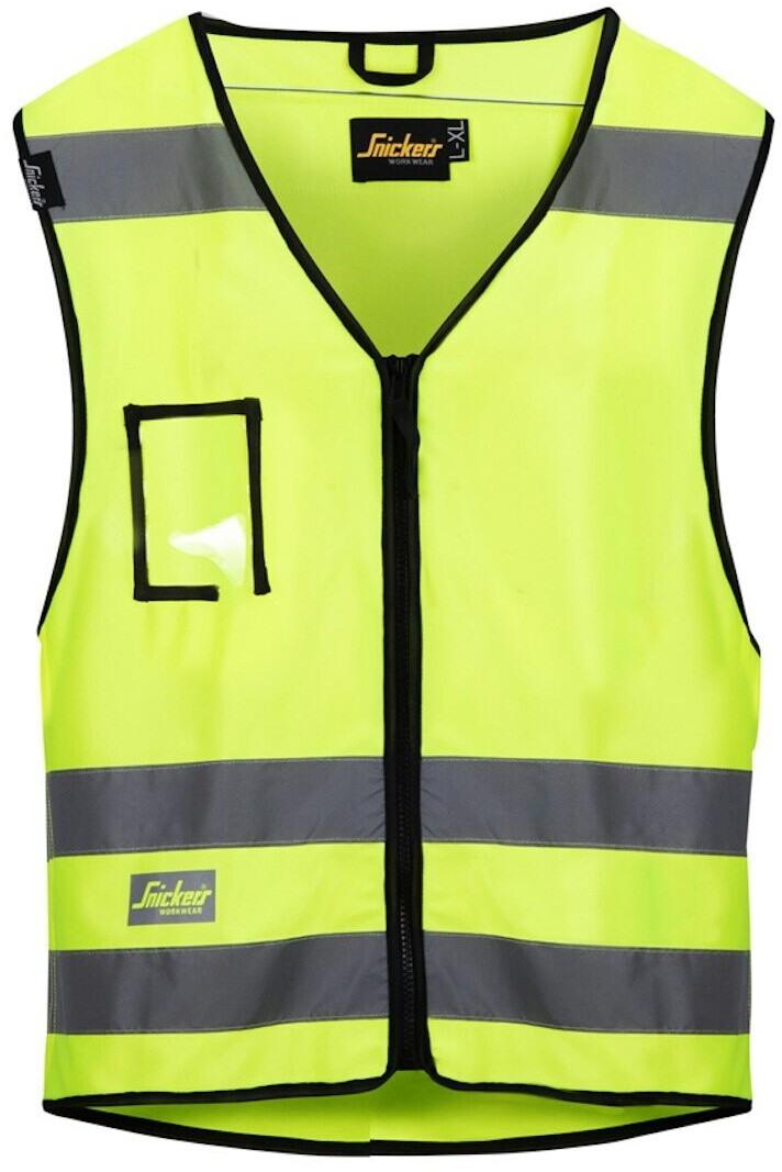 Snickers Hi-Vis Arbeitsweste Kl. 2 High-Vis Gelb