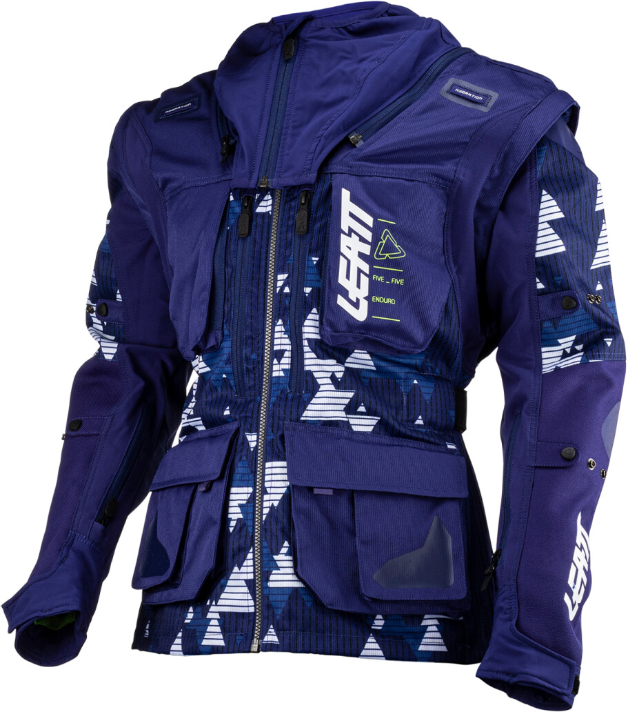 Leatt Moto 5.5 Enduro Jacket Blue